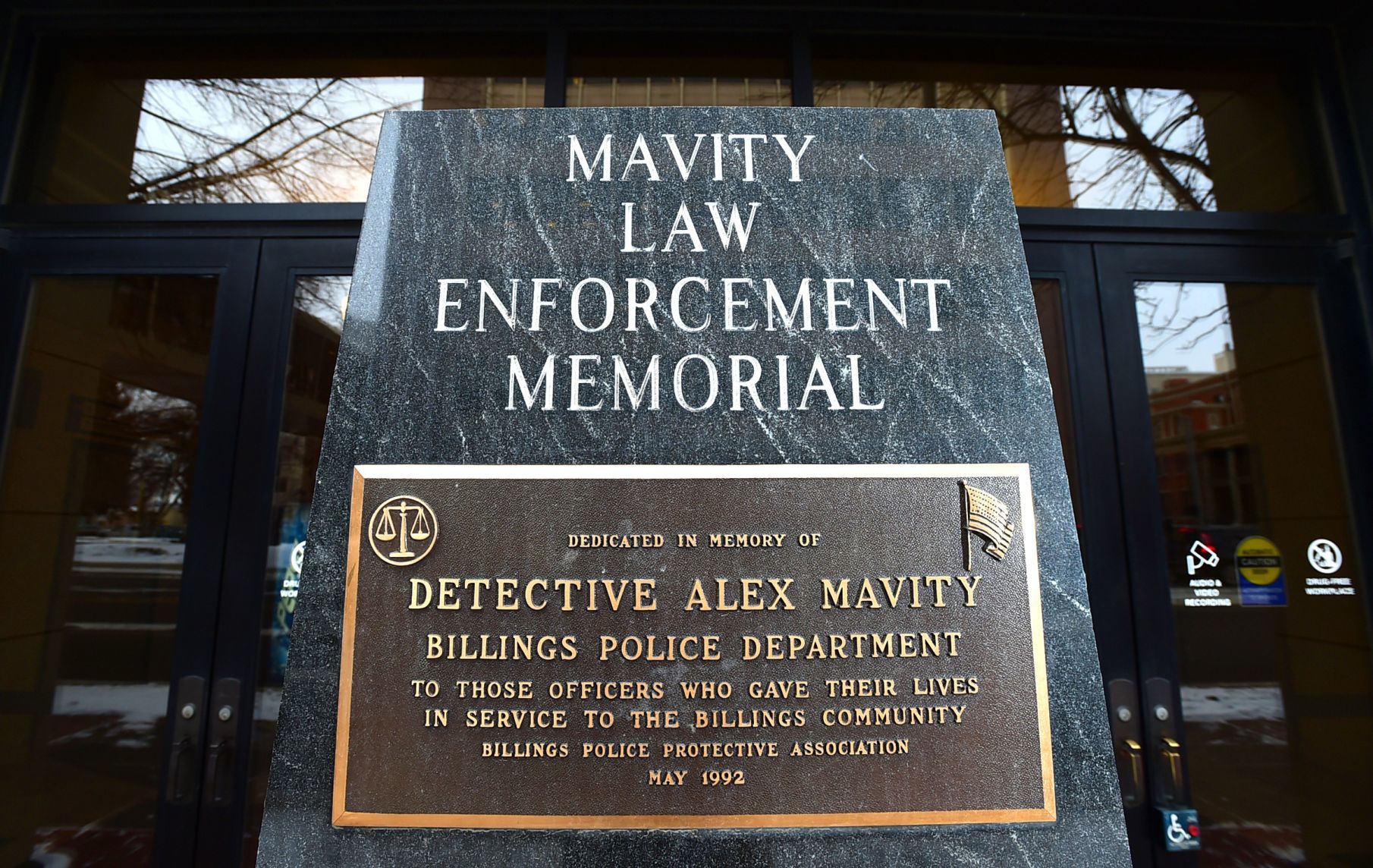 Mavity Memorial at City Hall